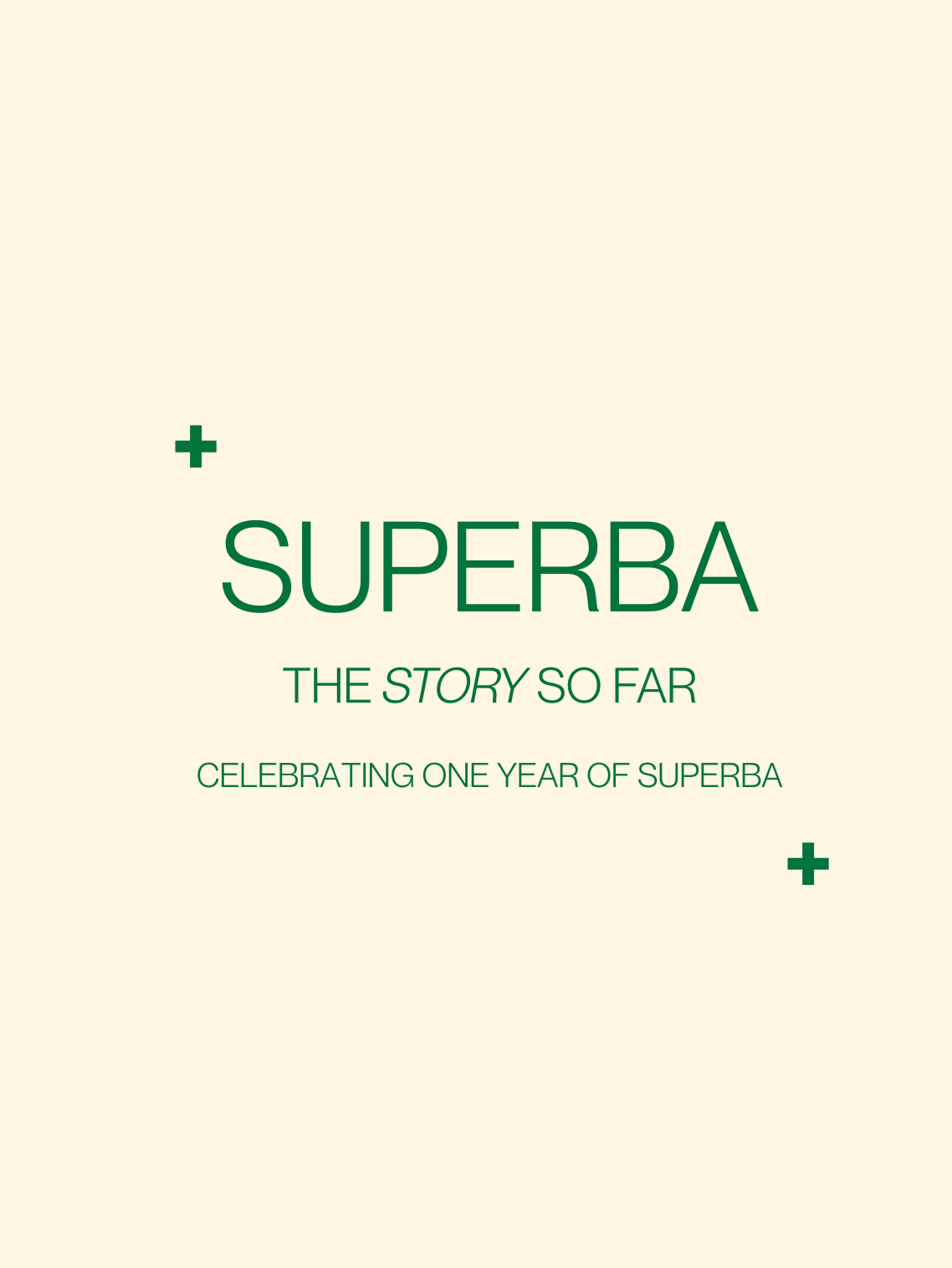 One year of SUPERBA