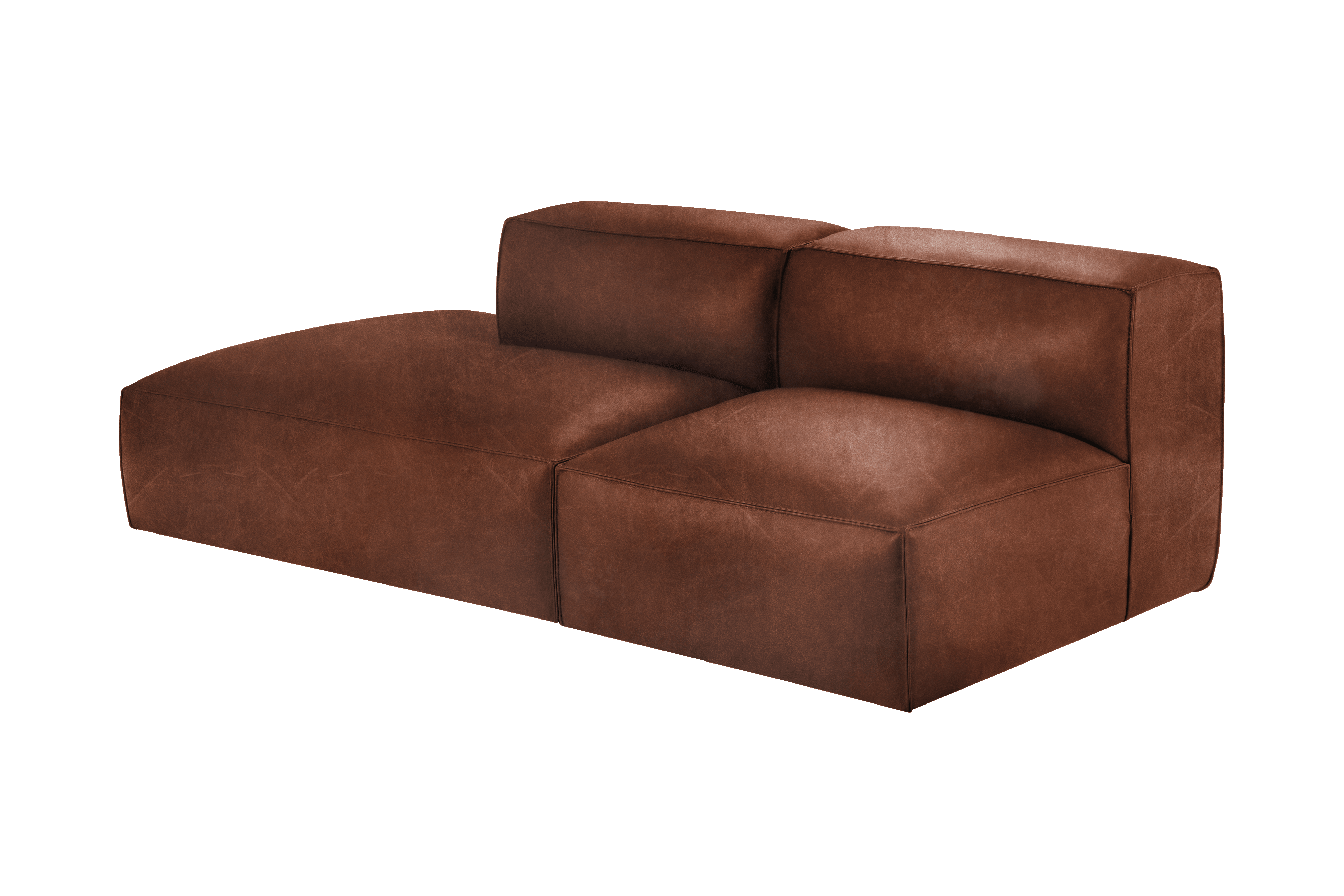 Elo Left Open Chaise Sofa