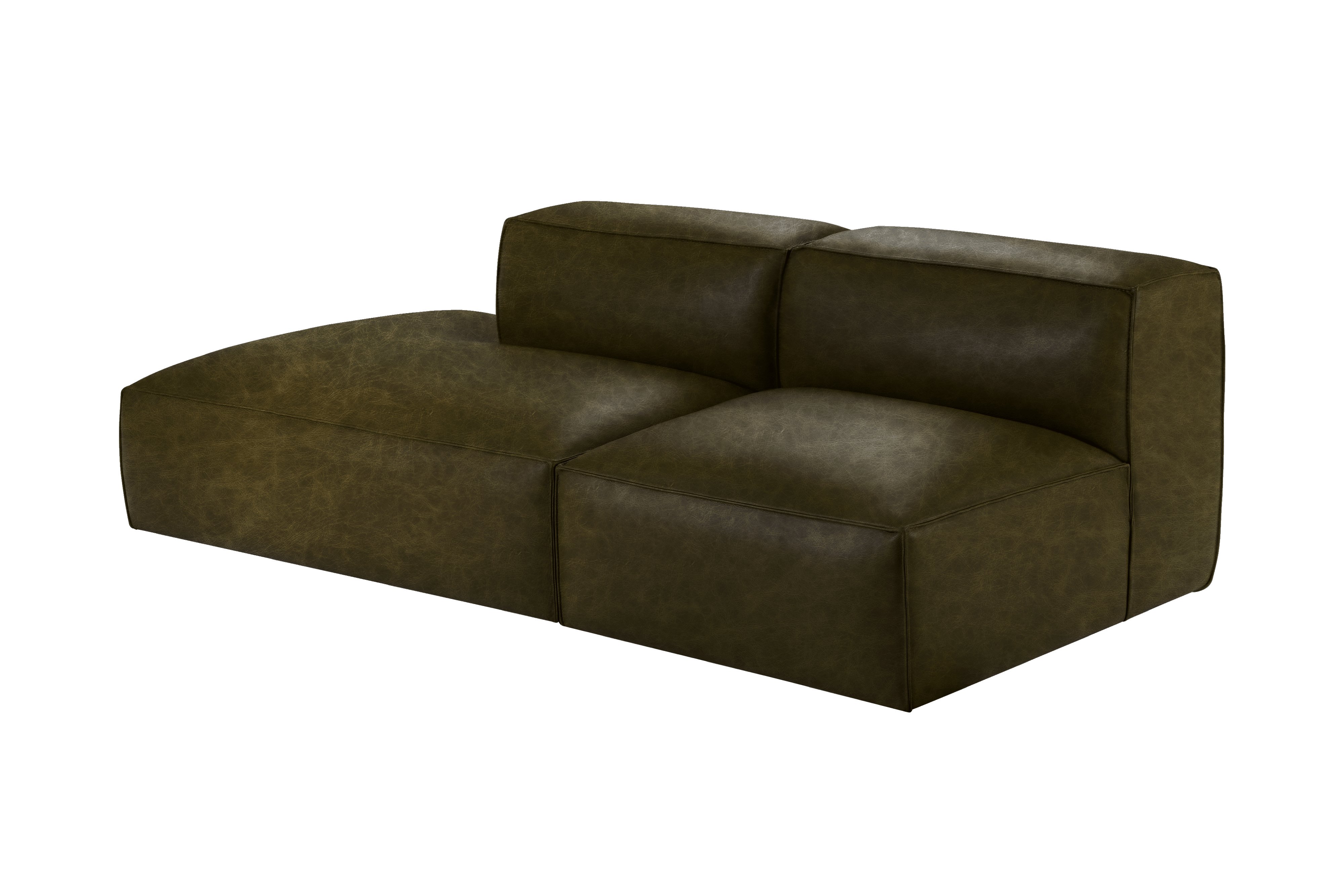 Elo Left Open Chaise Sofa