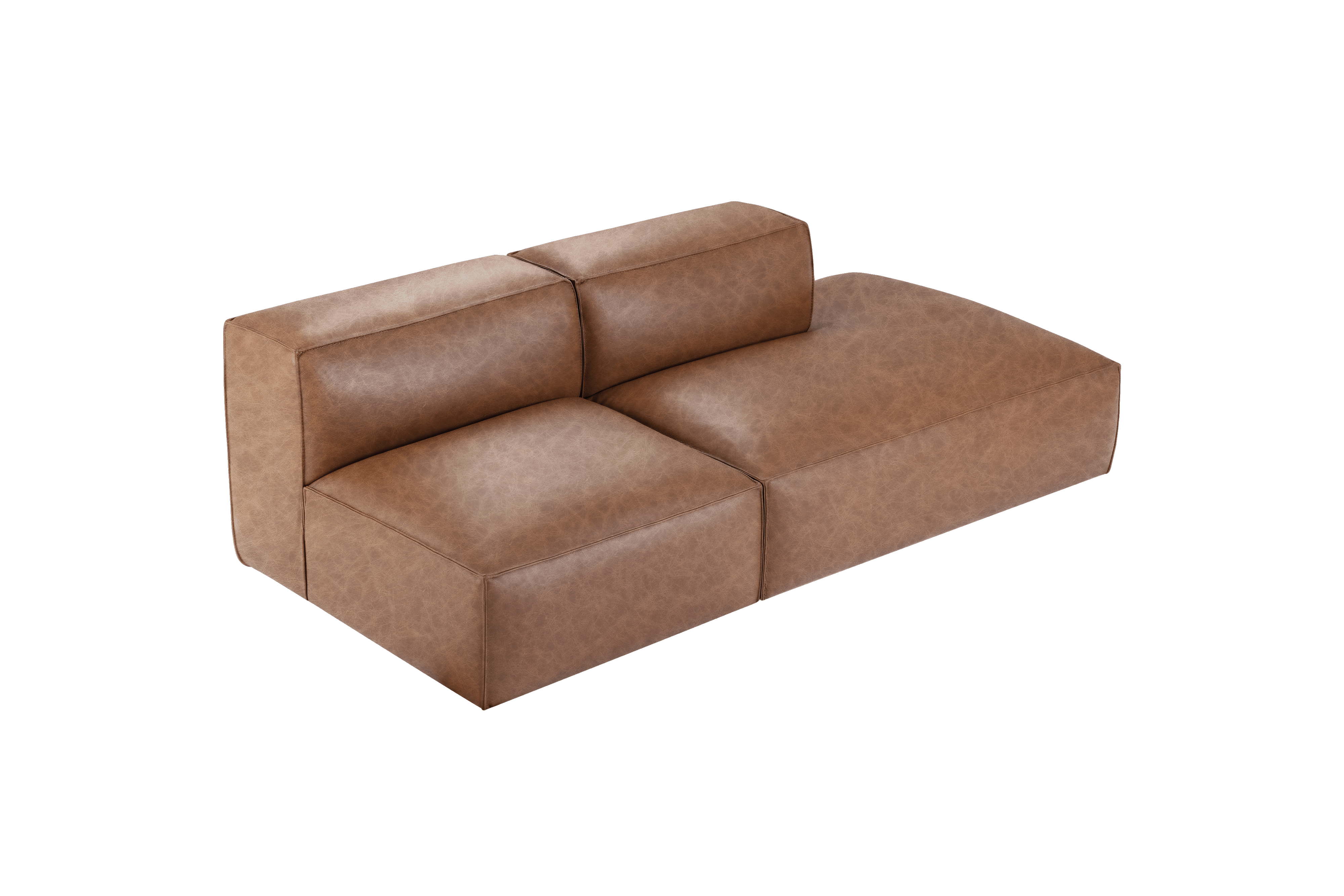 Elo Right Open Chaise Sofa