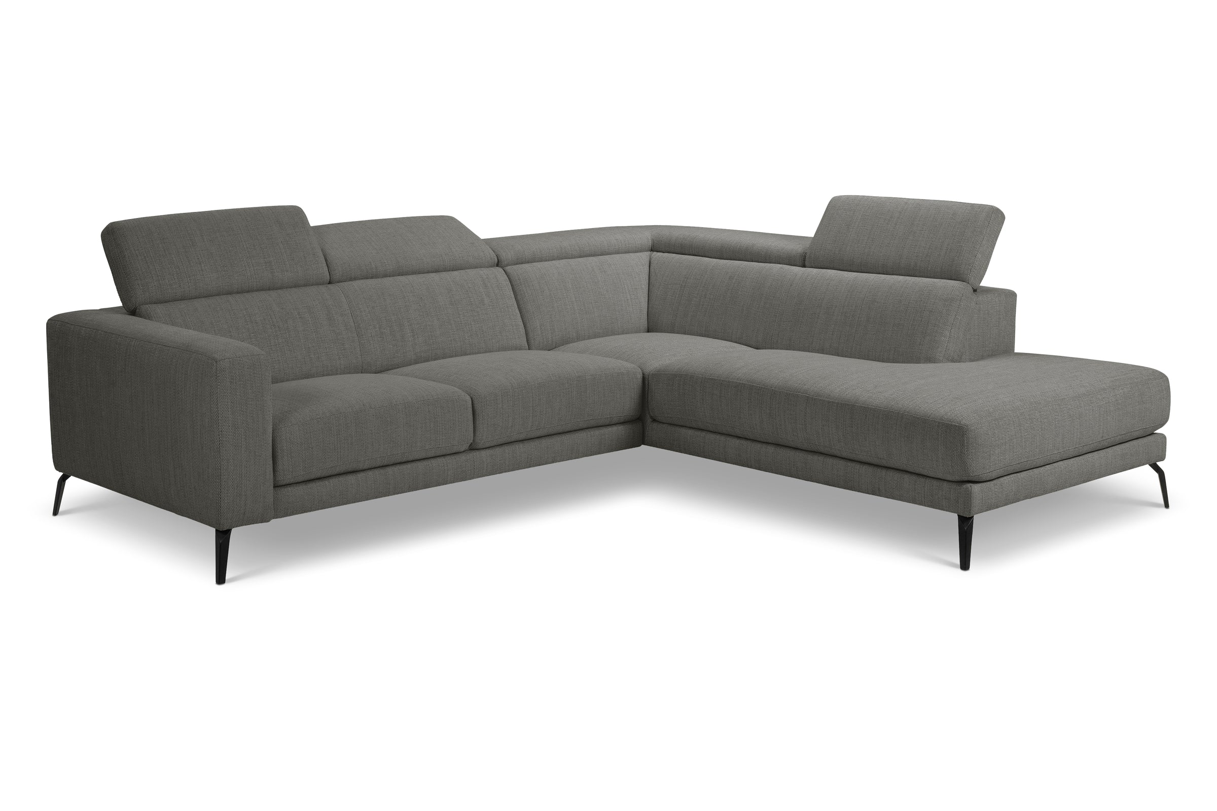 Lea Right Hand Facing Sofa in Gratin Sparkle Fabric