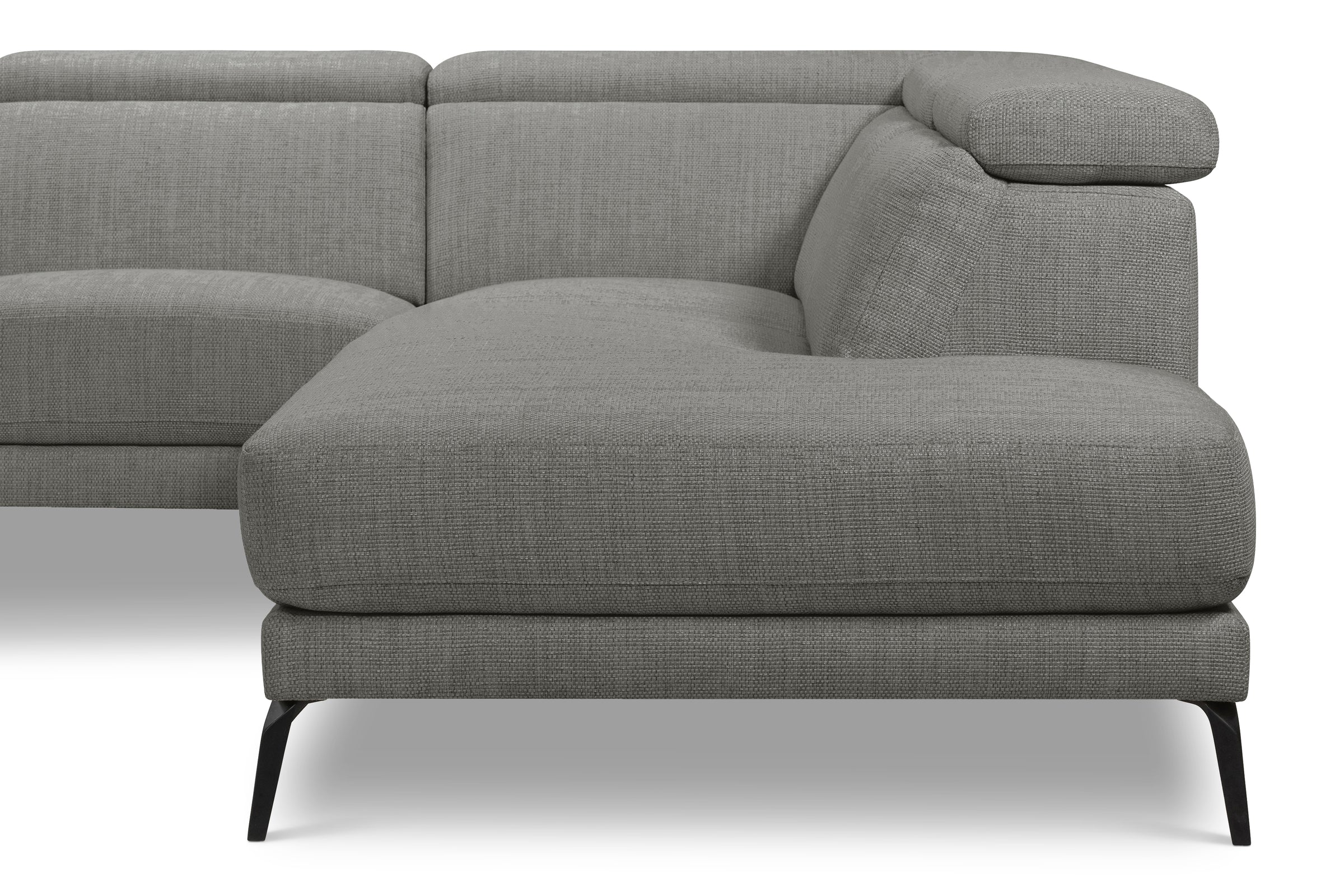 Lea Right Hand Facing Sofa in Gratin Sparkle Fabric