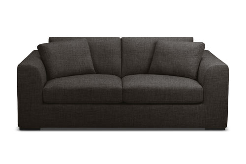 Caro Large Sofa in Harrison Charcoal Fabric
