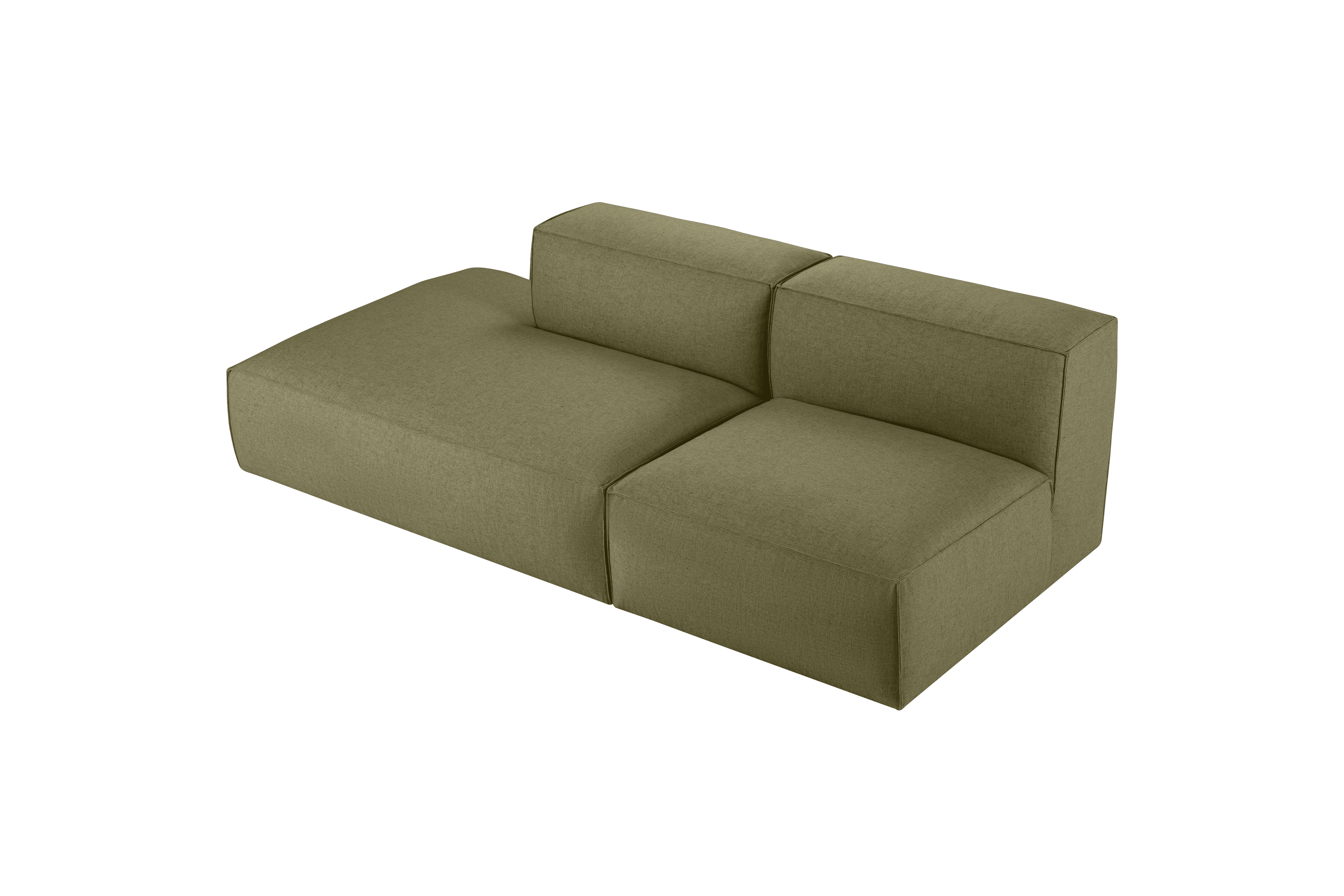 Elo Left Open Chaise Sofa