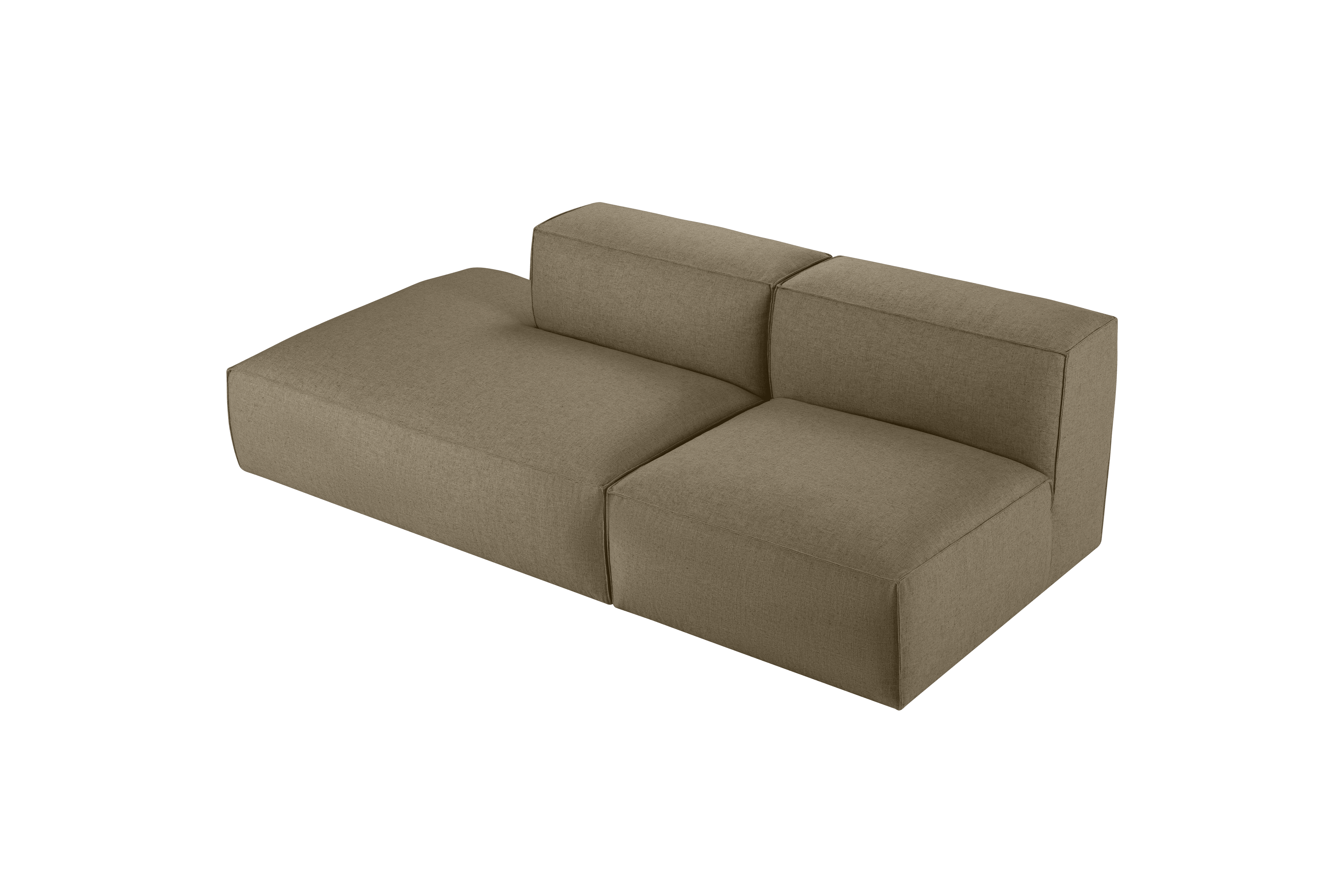 Elo Left Open Chaise Sofa