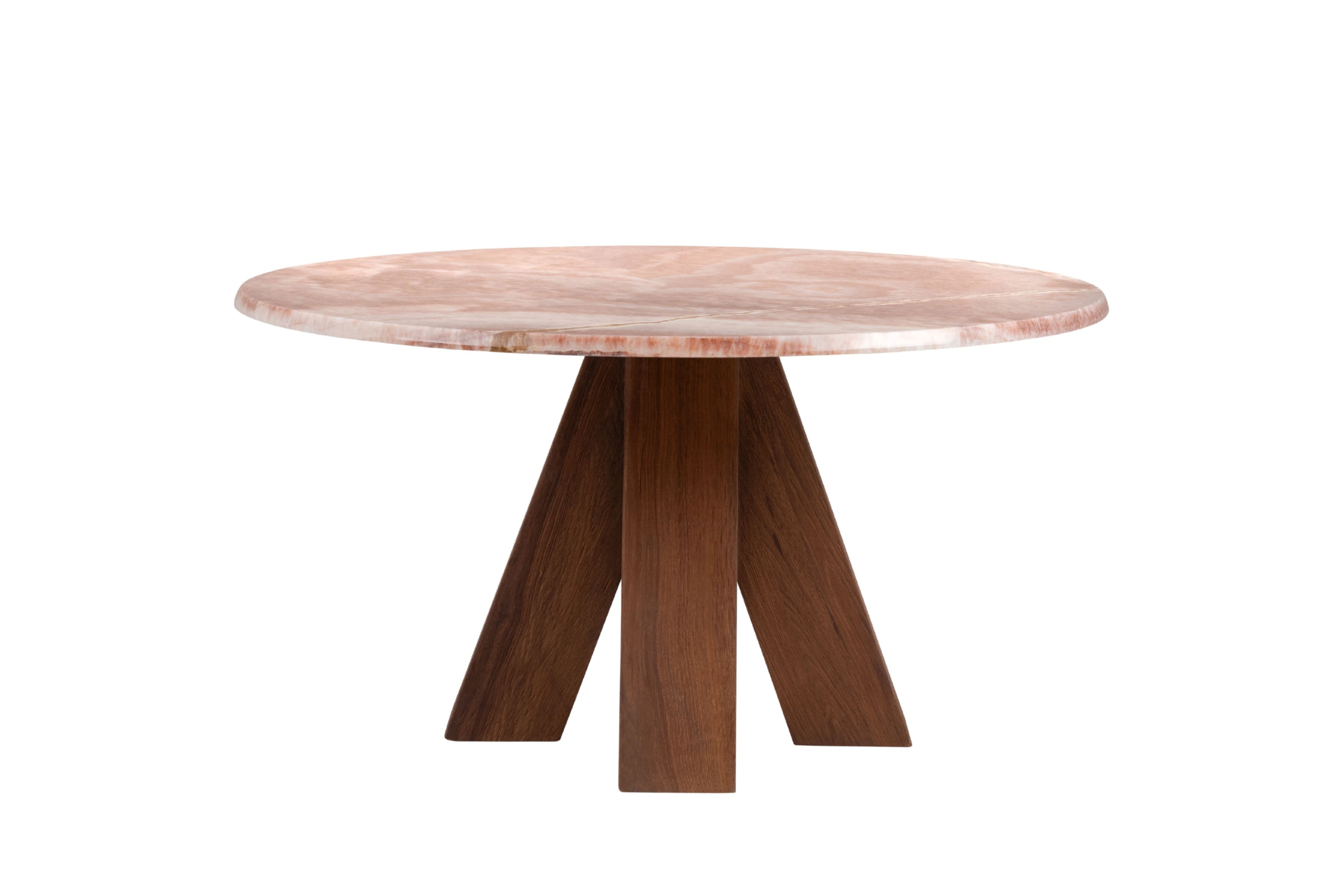 Tipi Rose Marble Martini Table