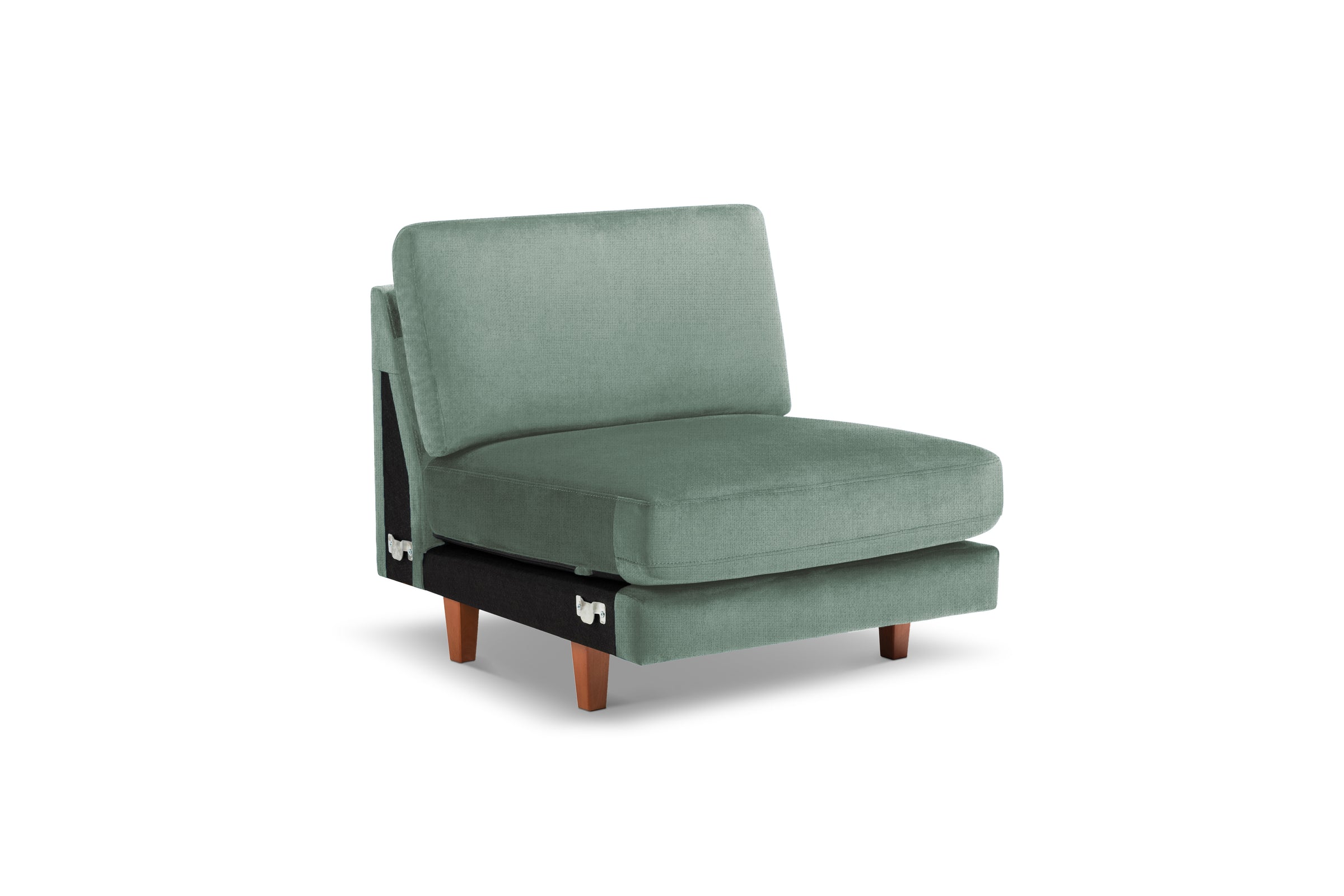 Jade Modular Armless Chair