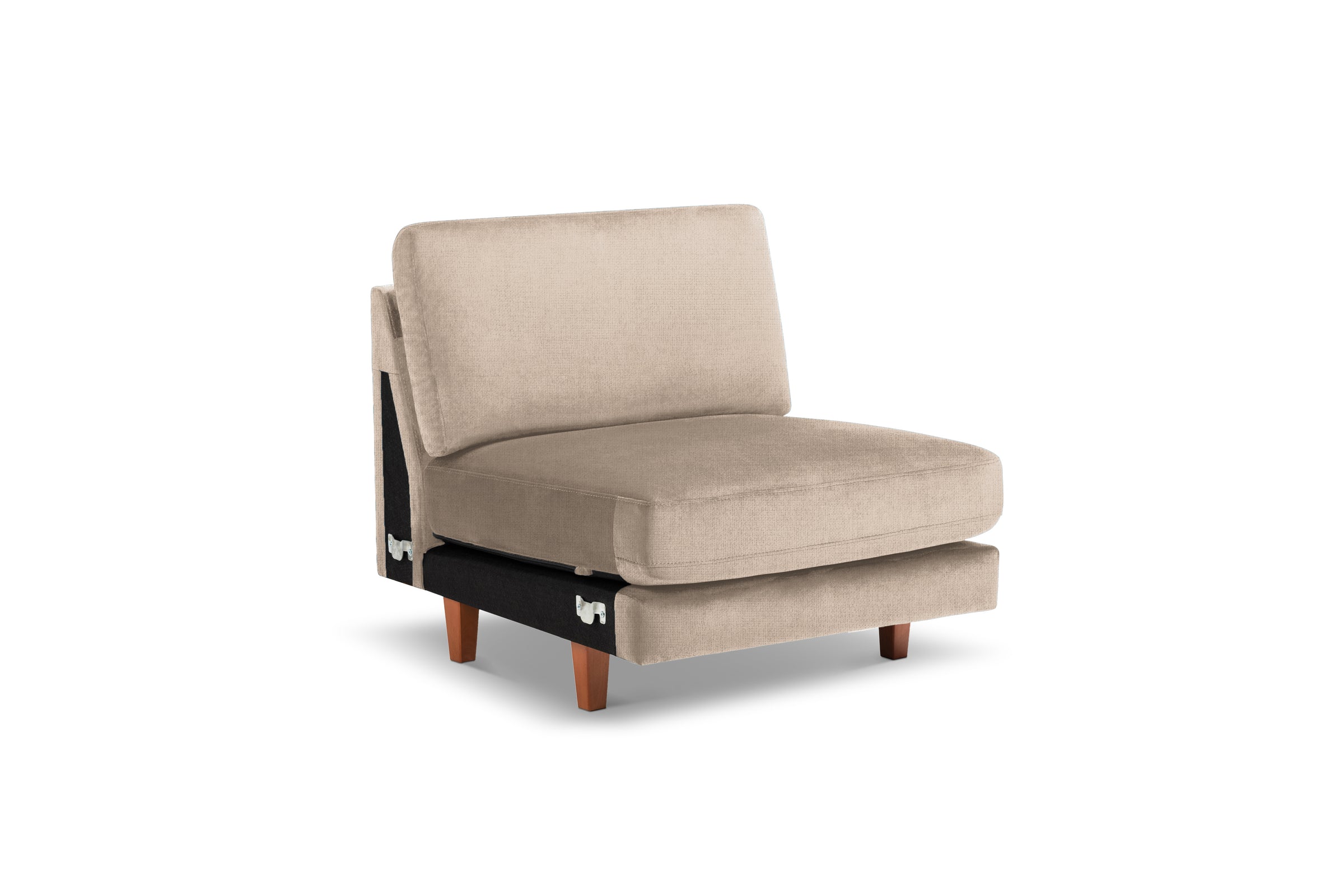 Jade Modular Armless Chair