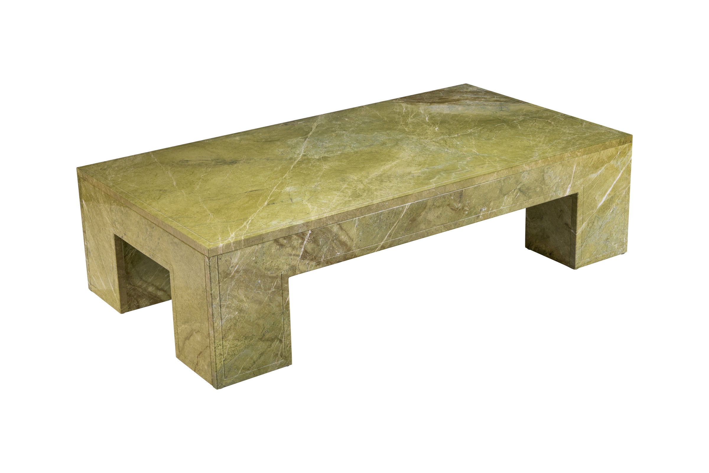 Chunky Marble Coffee Table