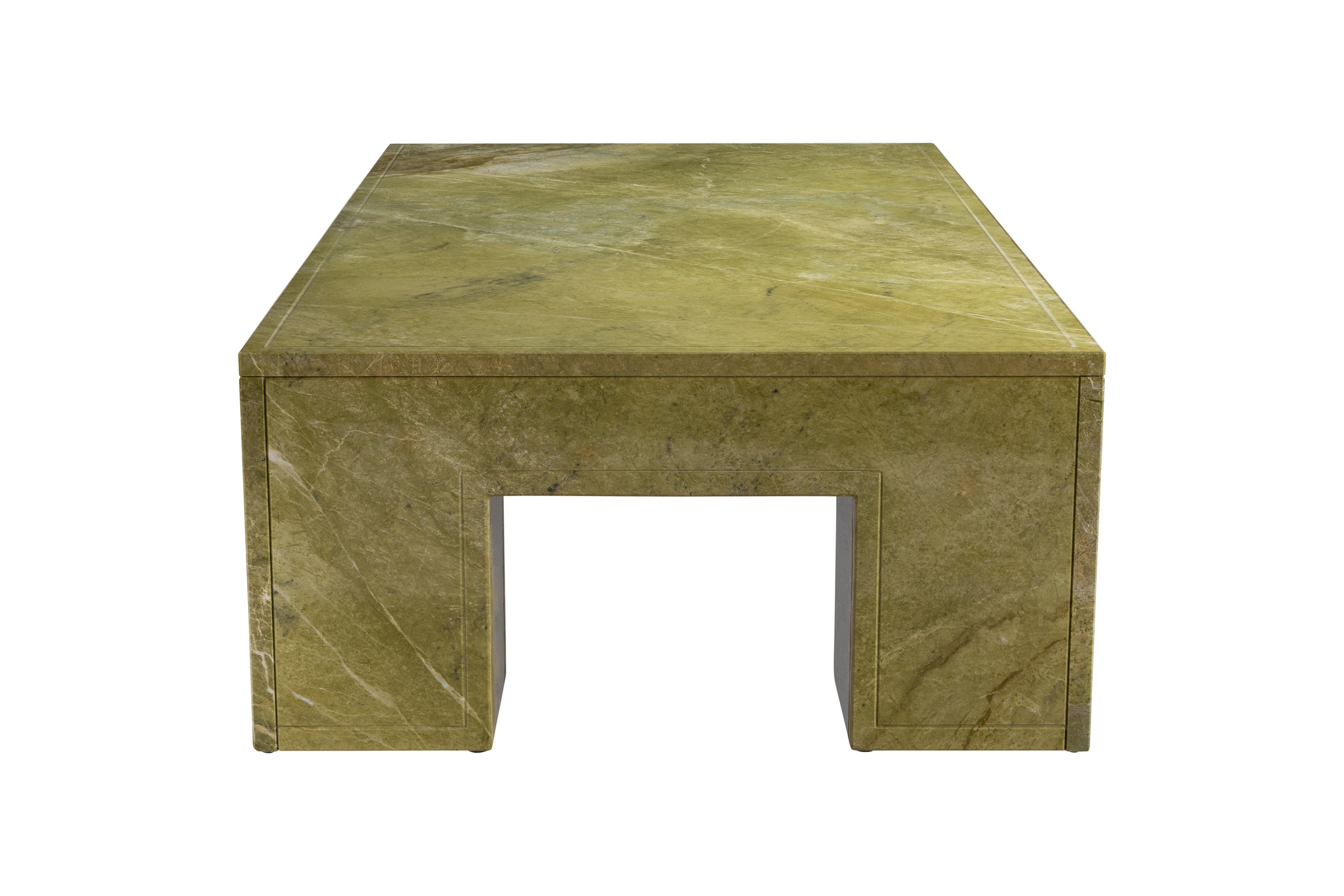 Chunky Marble Coffee Table