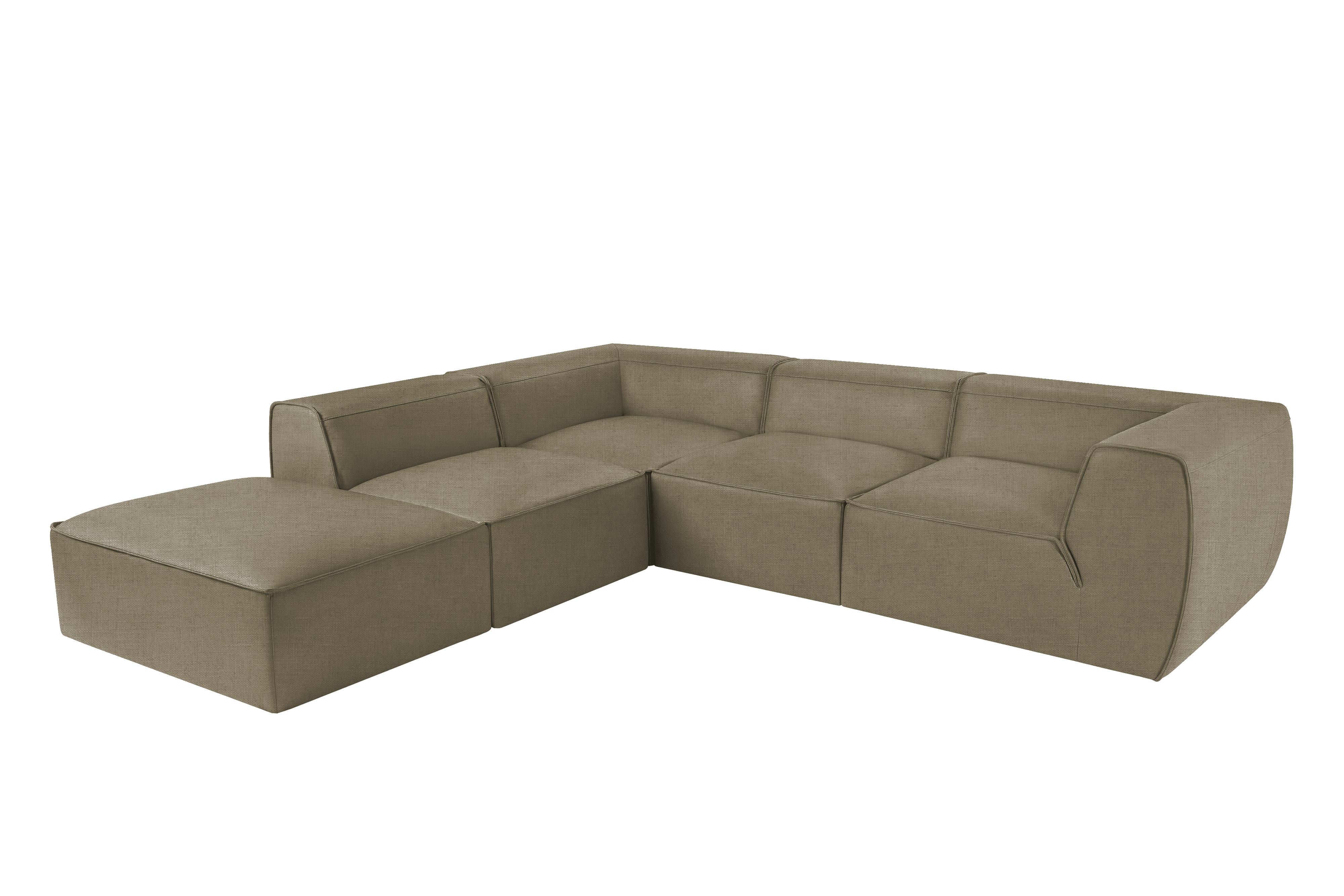 Fred Left Bumper Sectional