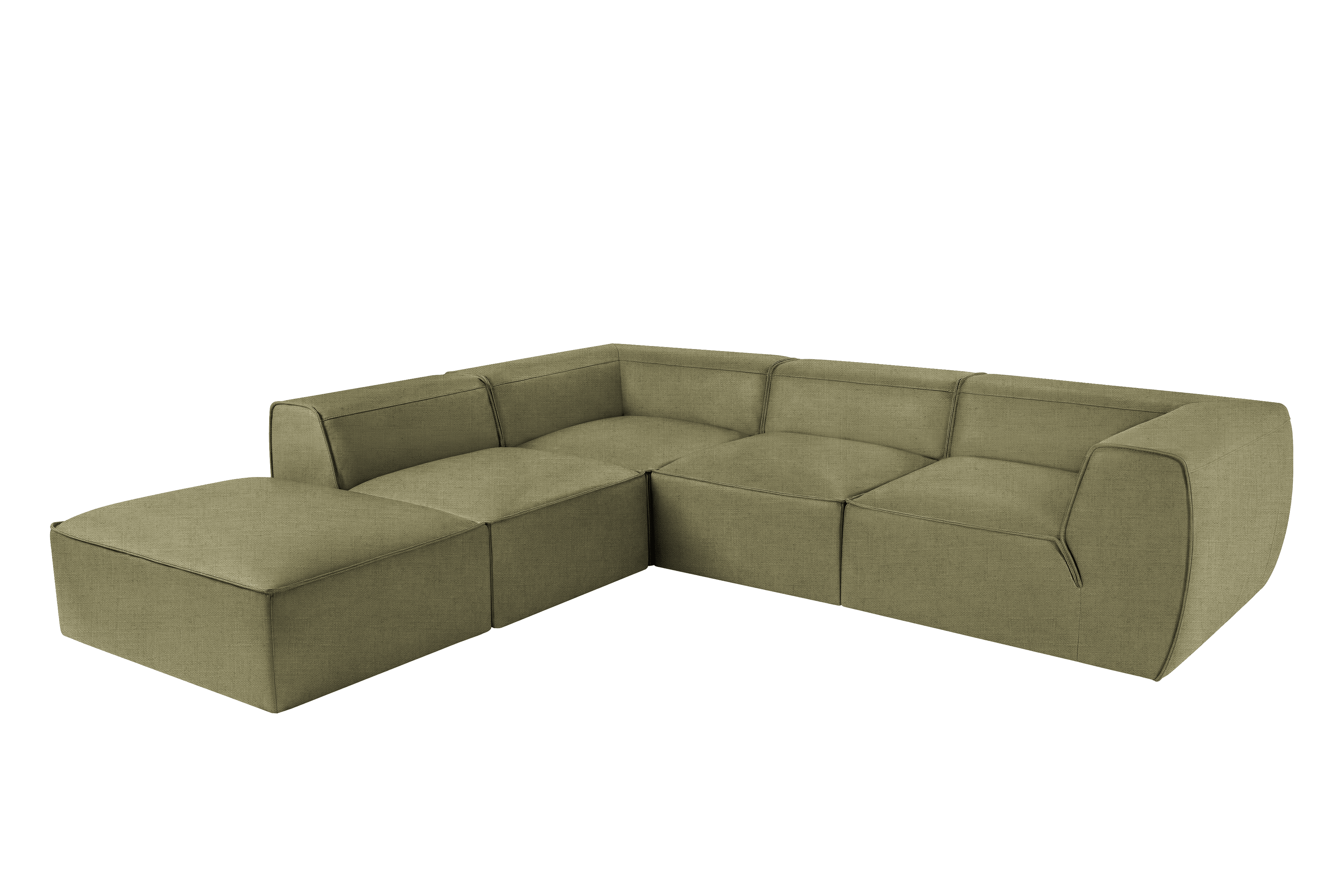 Fred Left Bumper Sectional