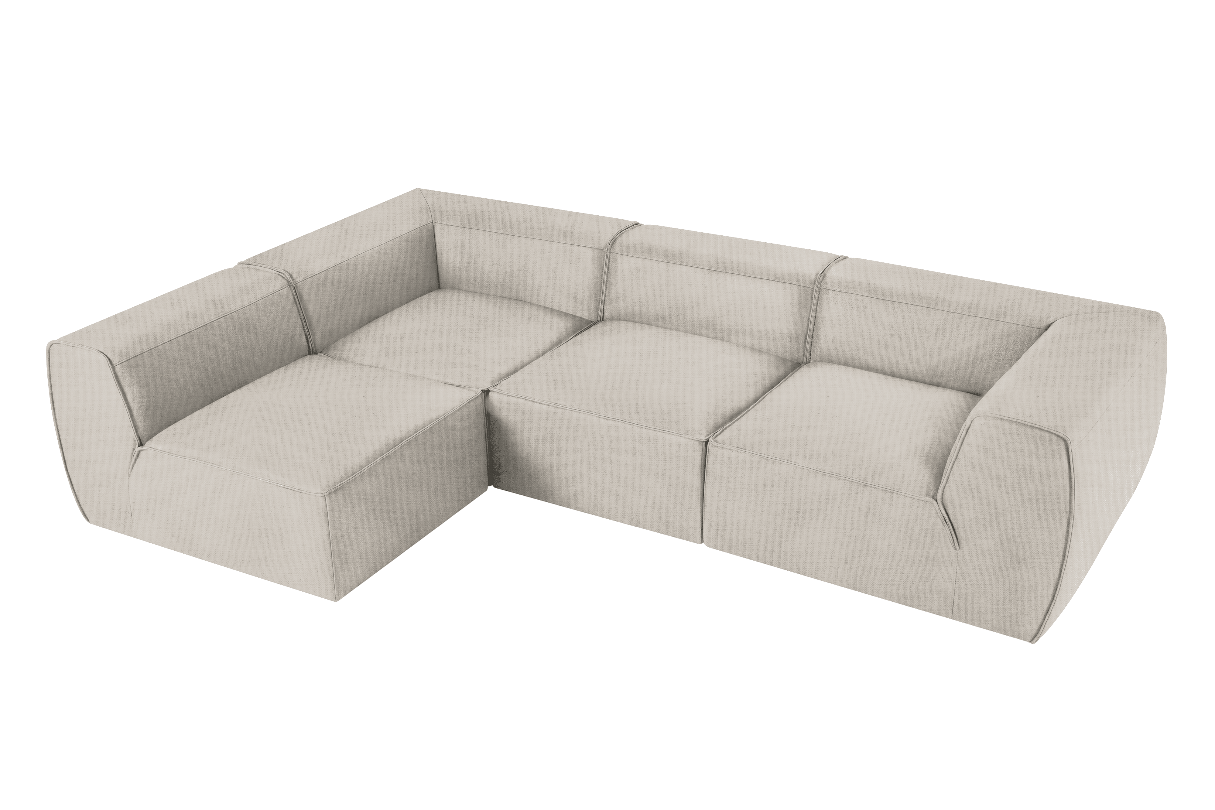 Fred Left Open Sectional