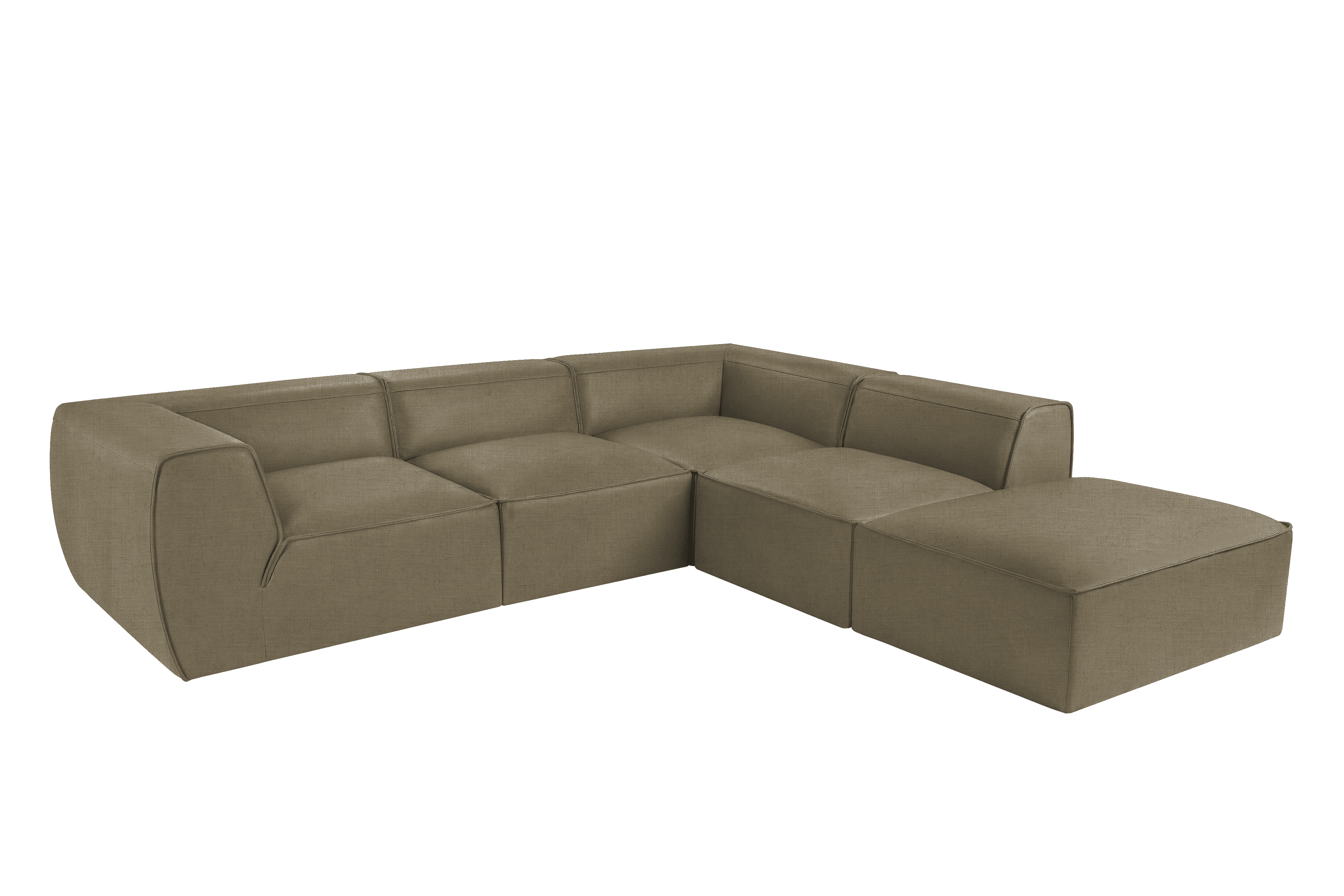 Fred Right Bumper Sectional