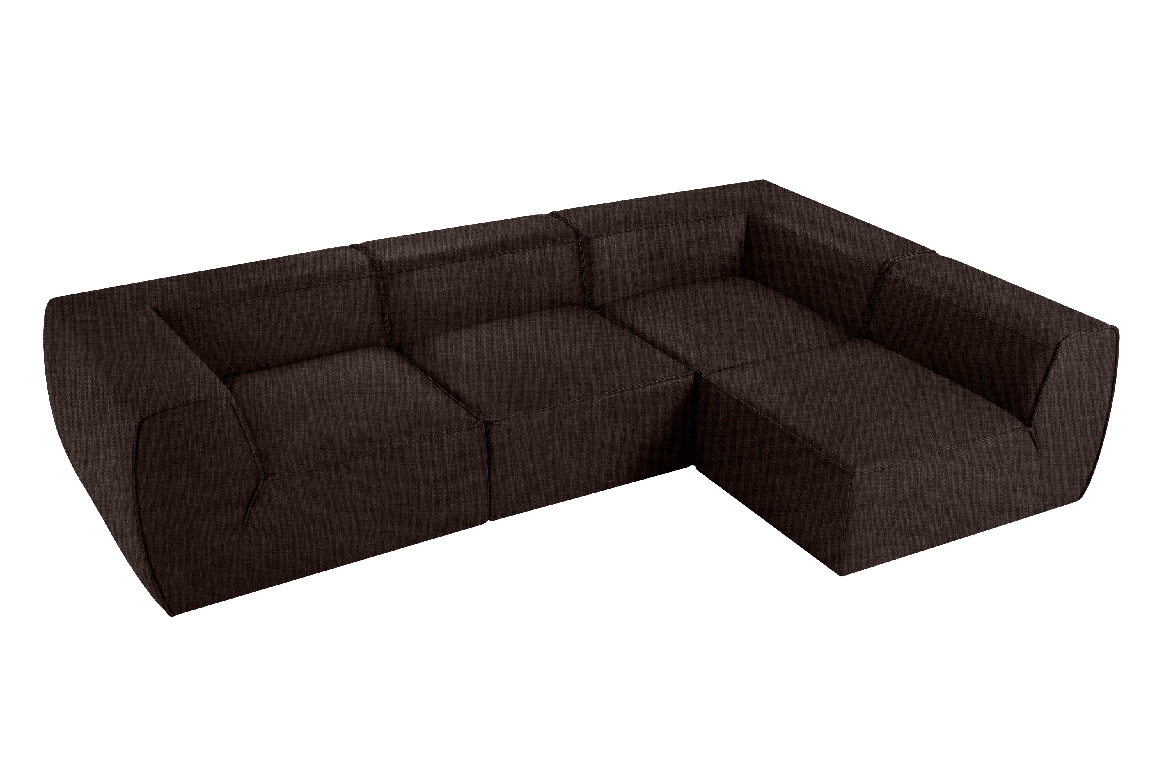 Fred Right Open Sectional