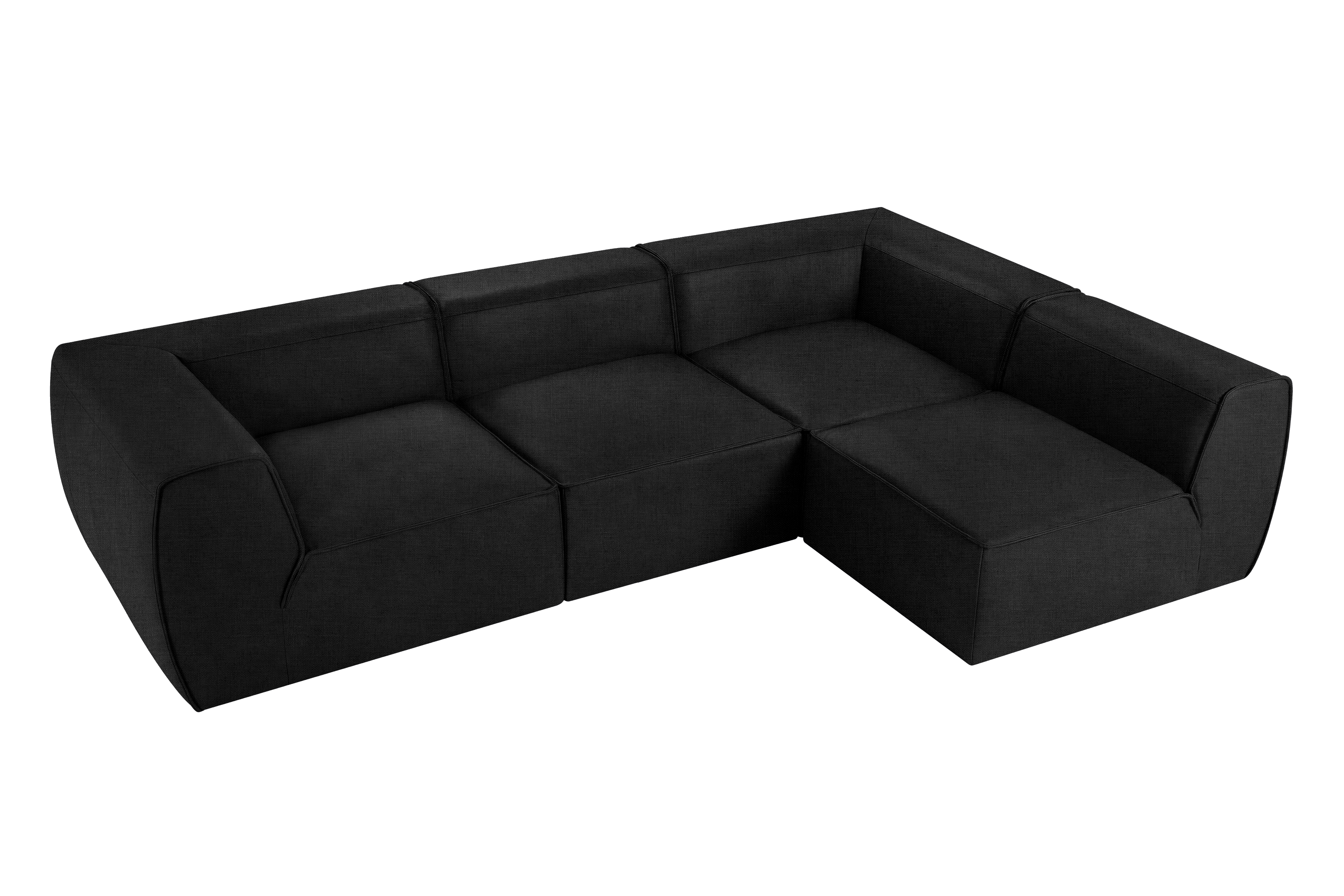 Fred Right Open Sectional