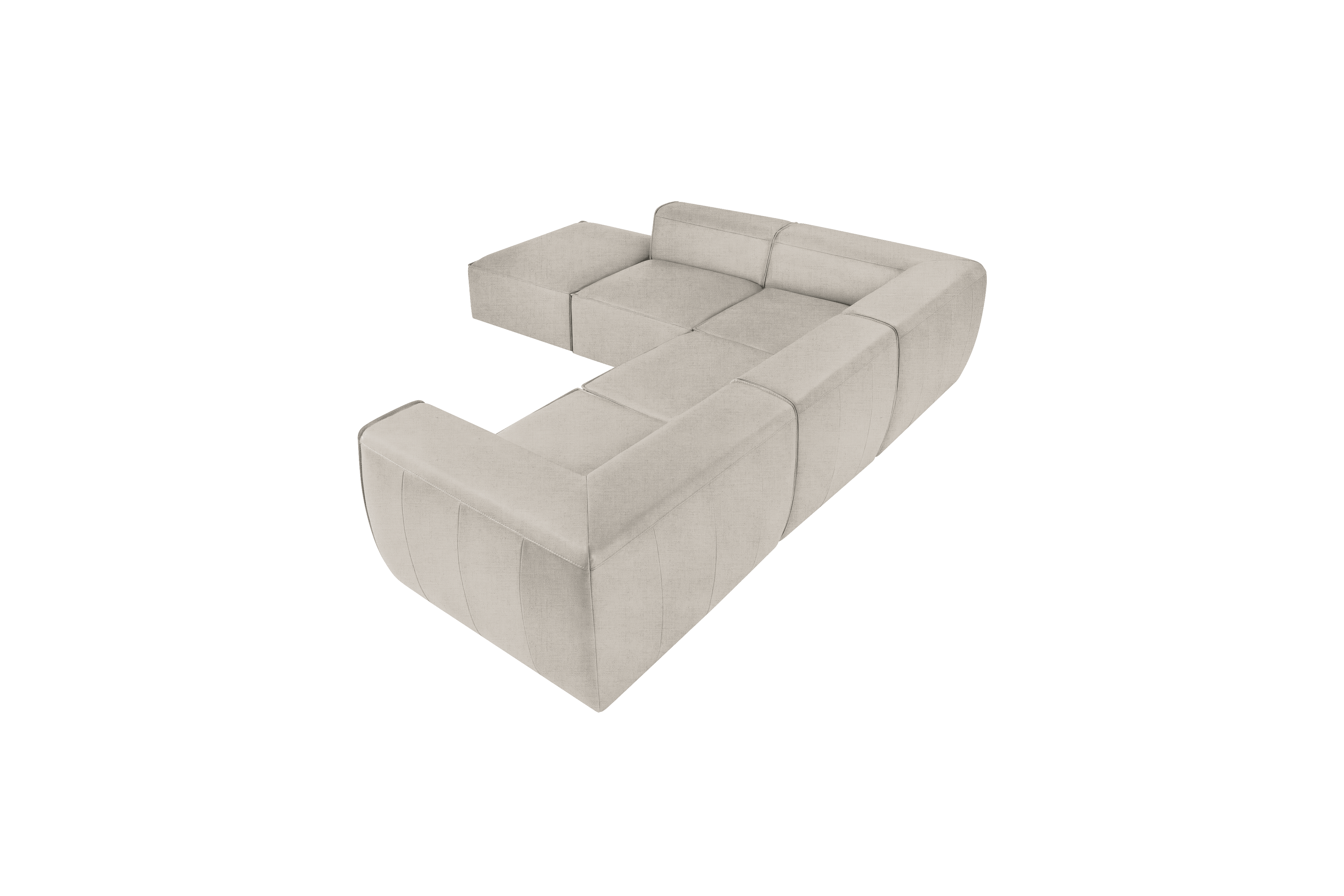 Fred Left Bumper Sectional