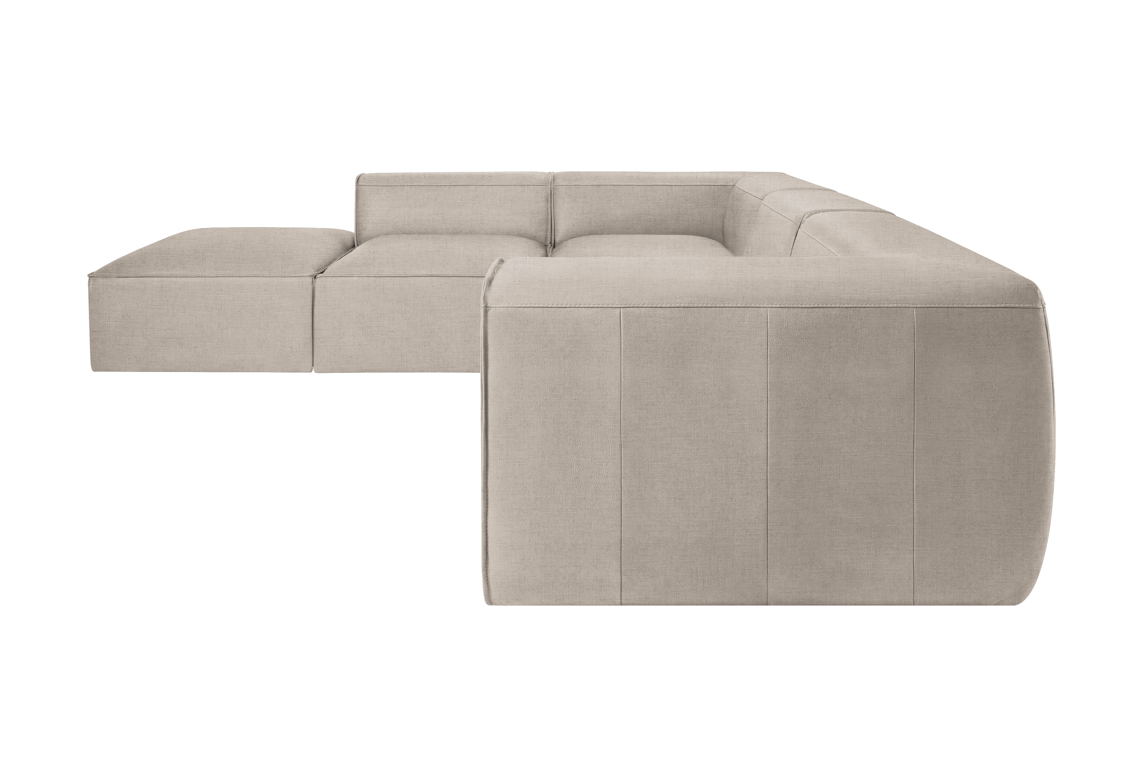 Fred Left Bumper Sectional