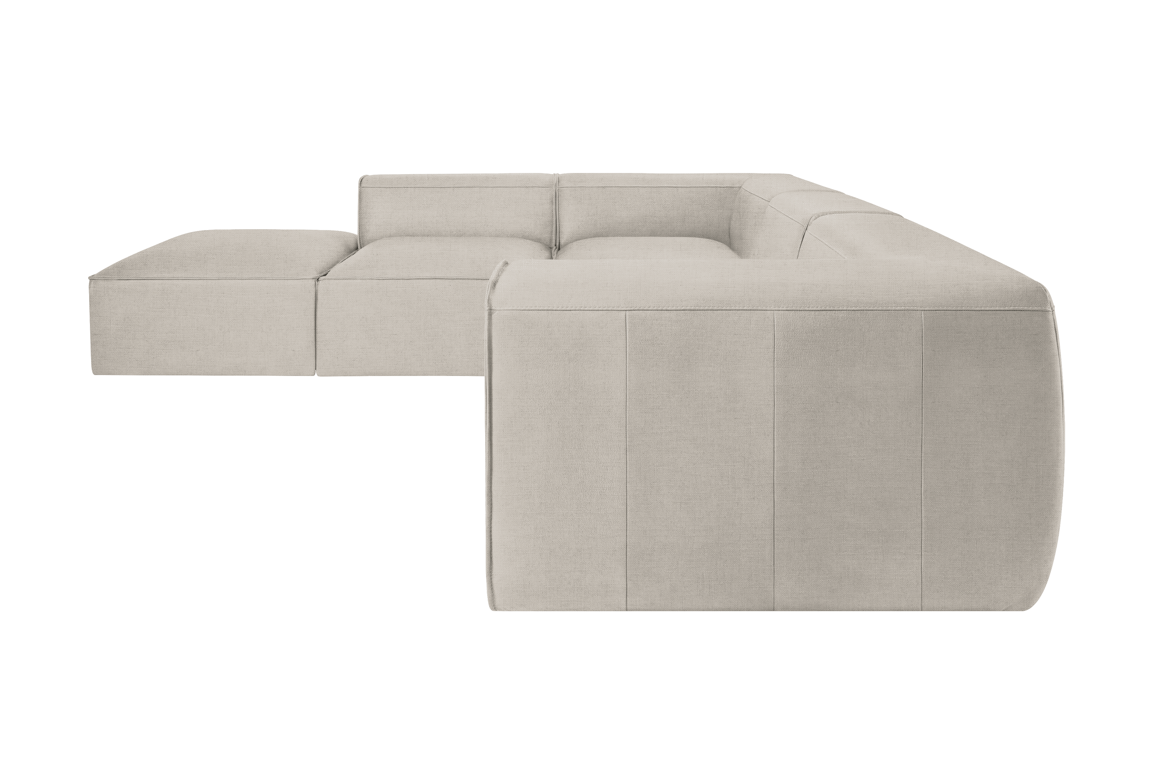 Fred Left Bumper Sectional