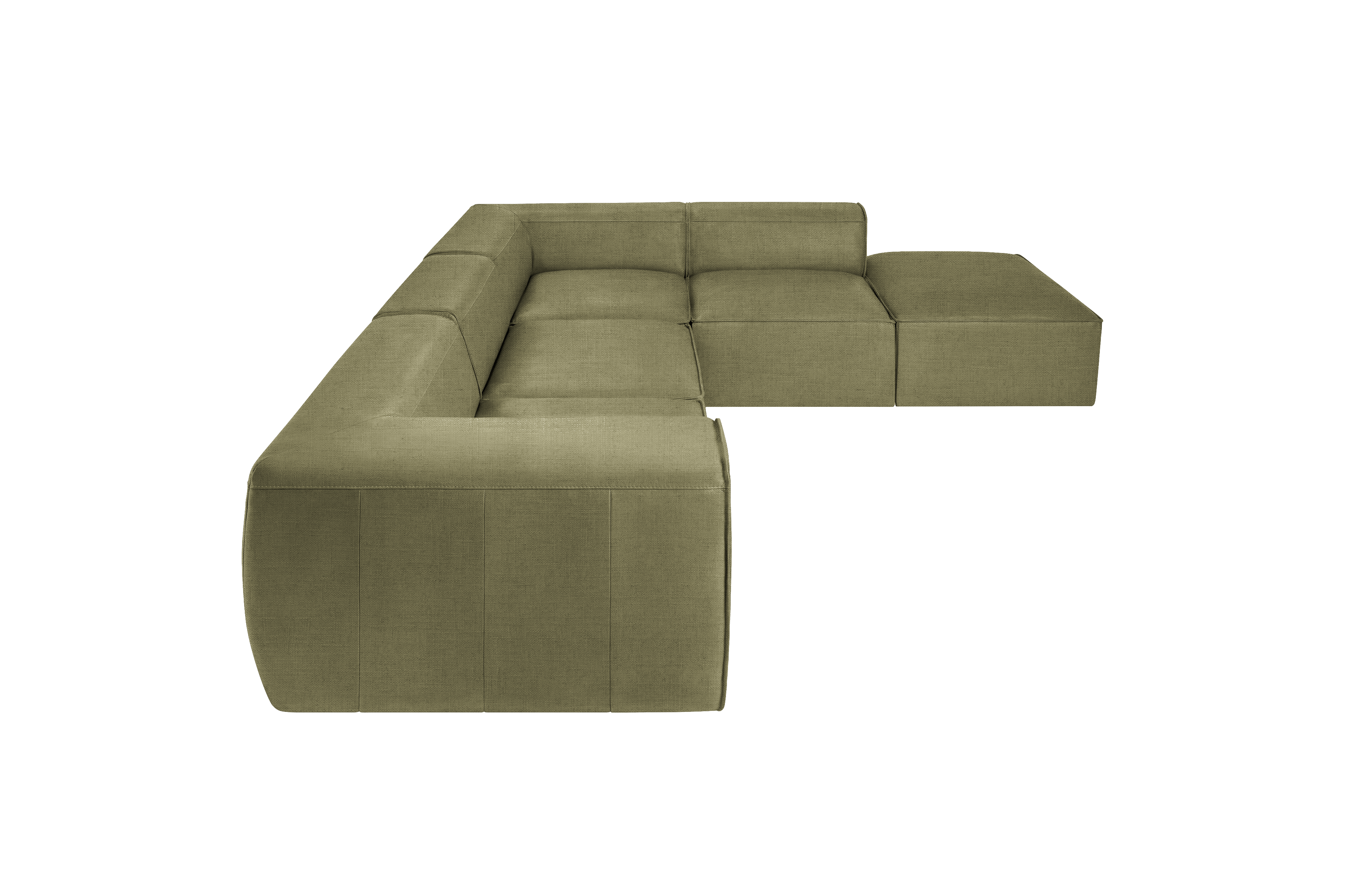 Fred Right Bumper Sectional