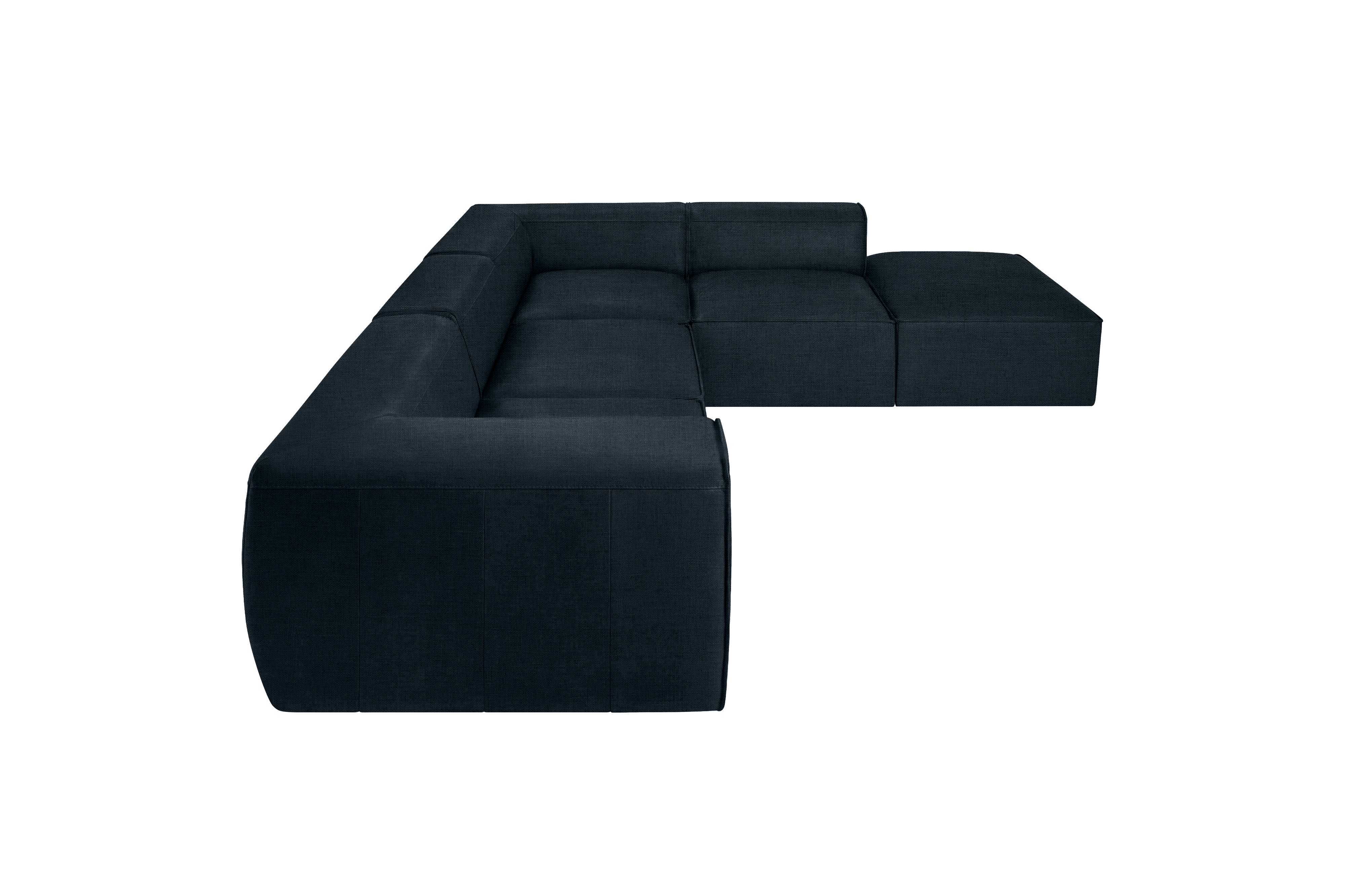 Fred Right Bumper Sectional