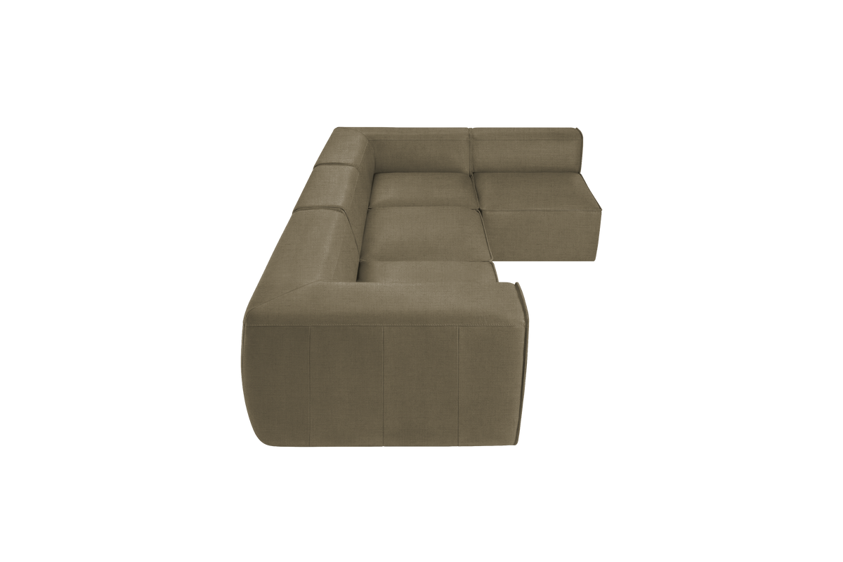 Fred Right Open Sectional