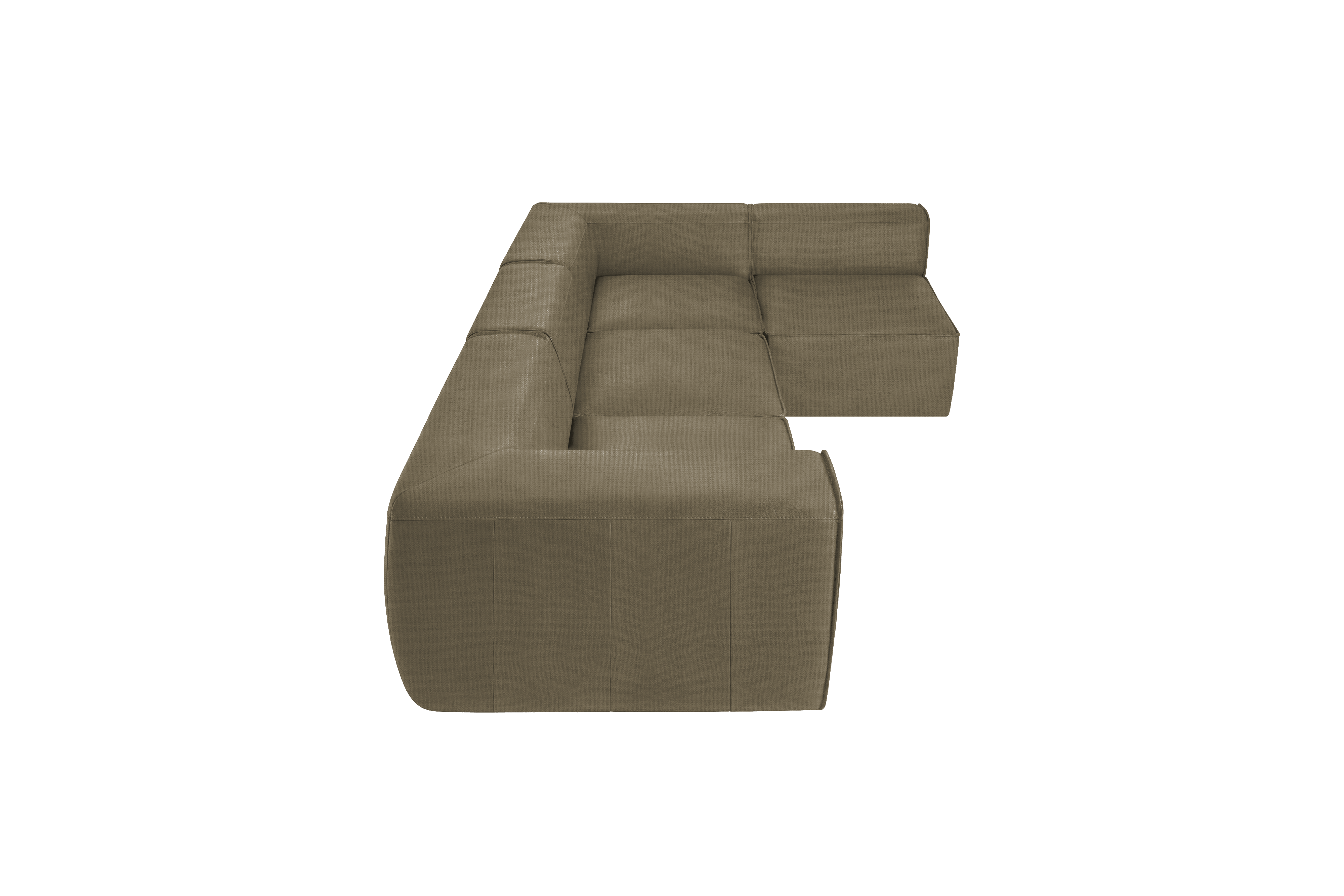 Fred Right Open Sectional