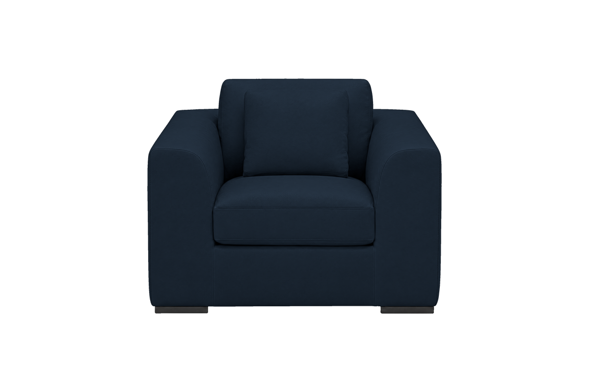 Caro Armchair in Dante Aqua