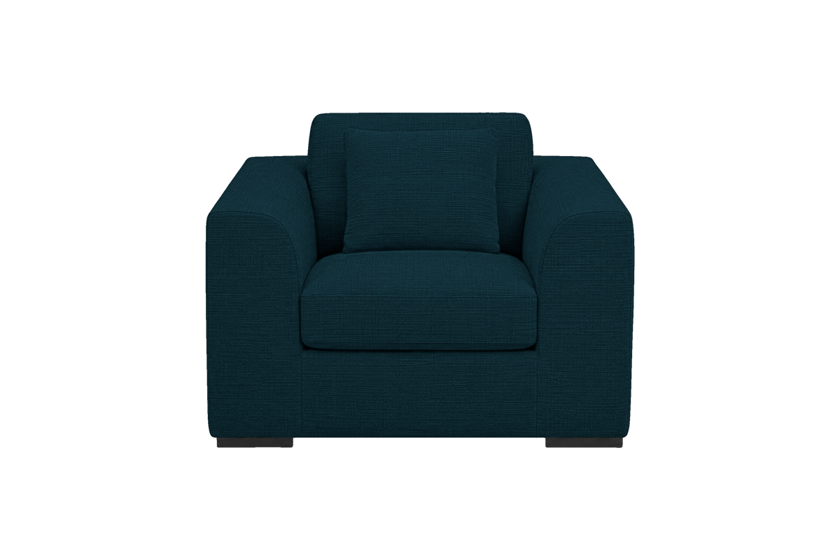 Caro Armchair in Roni Deep Lake