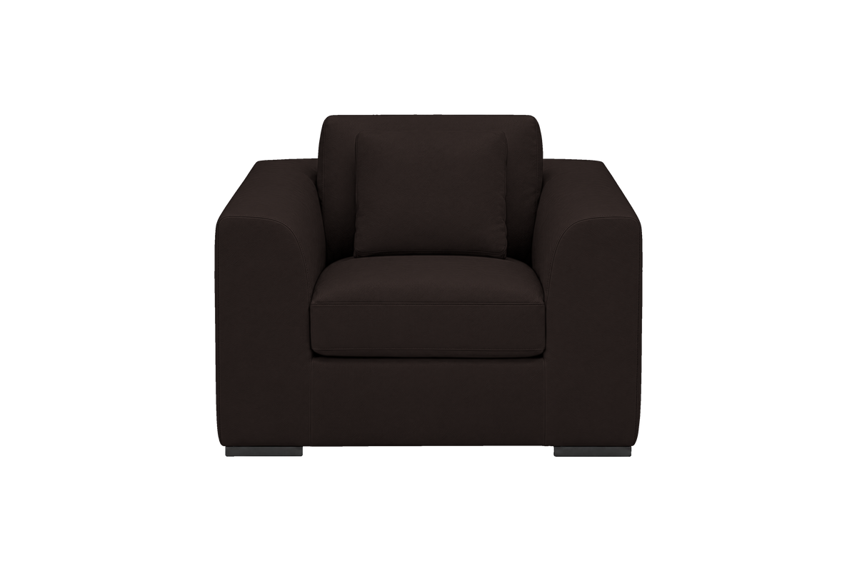 Caro Armchair in Dante Ebony