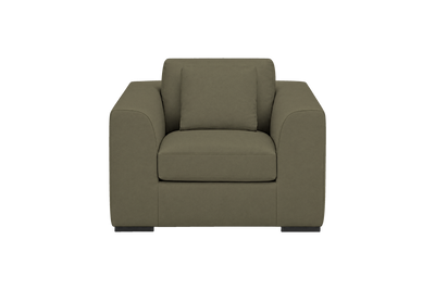 Caro Armchair in Felix Olive