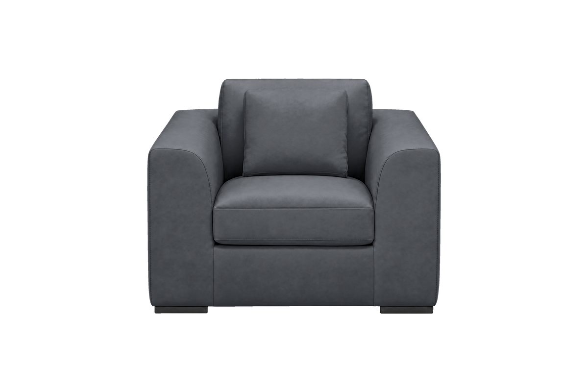 Caro Armchair in Dante Shark