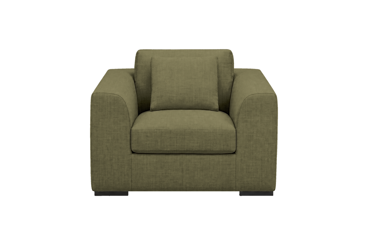 Caro Armchair in Mosquito Sycamore