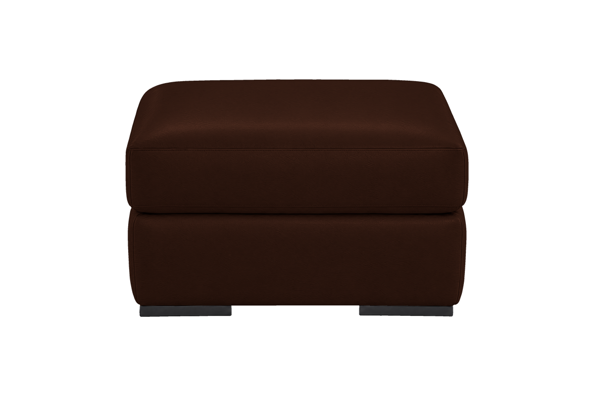 Caro Footstool in Momo Biscuit