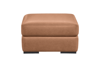 Caro Footstool in Momo Camel