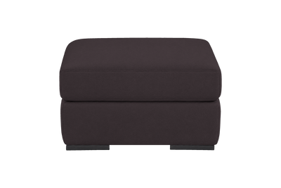 Caro Footstool in Dante Charcoal