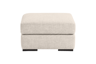 Caro Footstool in Mosquito Cracker