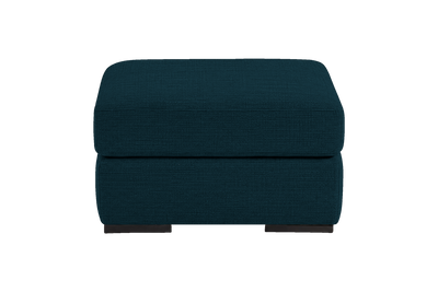 Caro Footstool in Roni Deep Lake