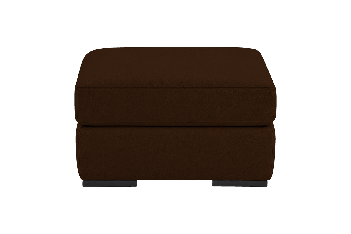 Caro Footstool in Marfa Denton
