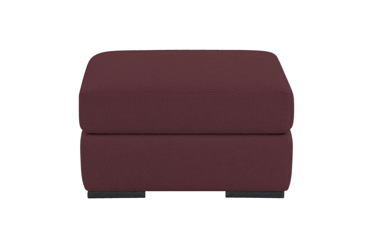 Caro Footstool in Fresco Figaro
