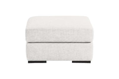 Caro Footstool in Mosquito Foam