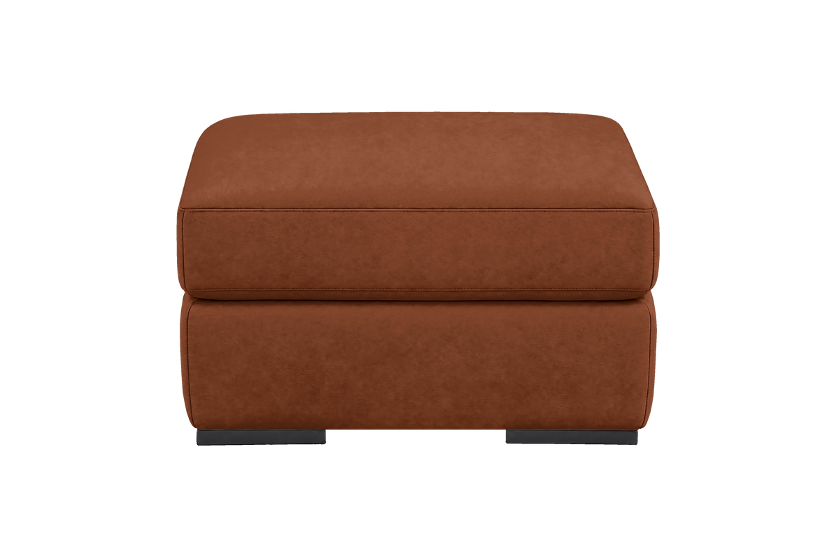 Caro Footstool in Dante Hazel