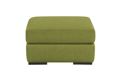 Caro Footstool in Fresco Key Lime