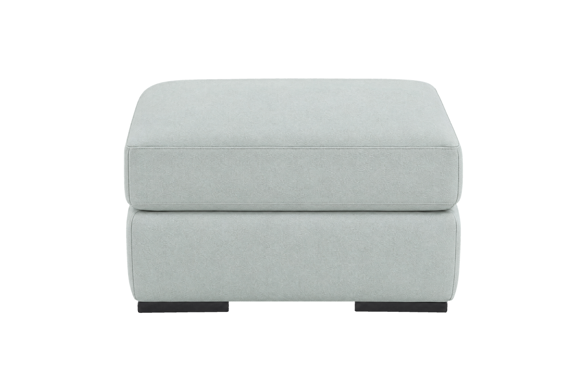 Caro Footstool in Fresco Meteor