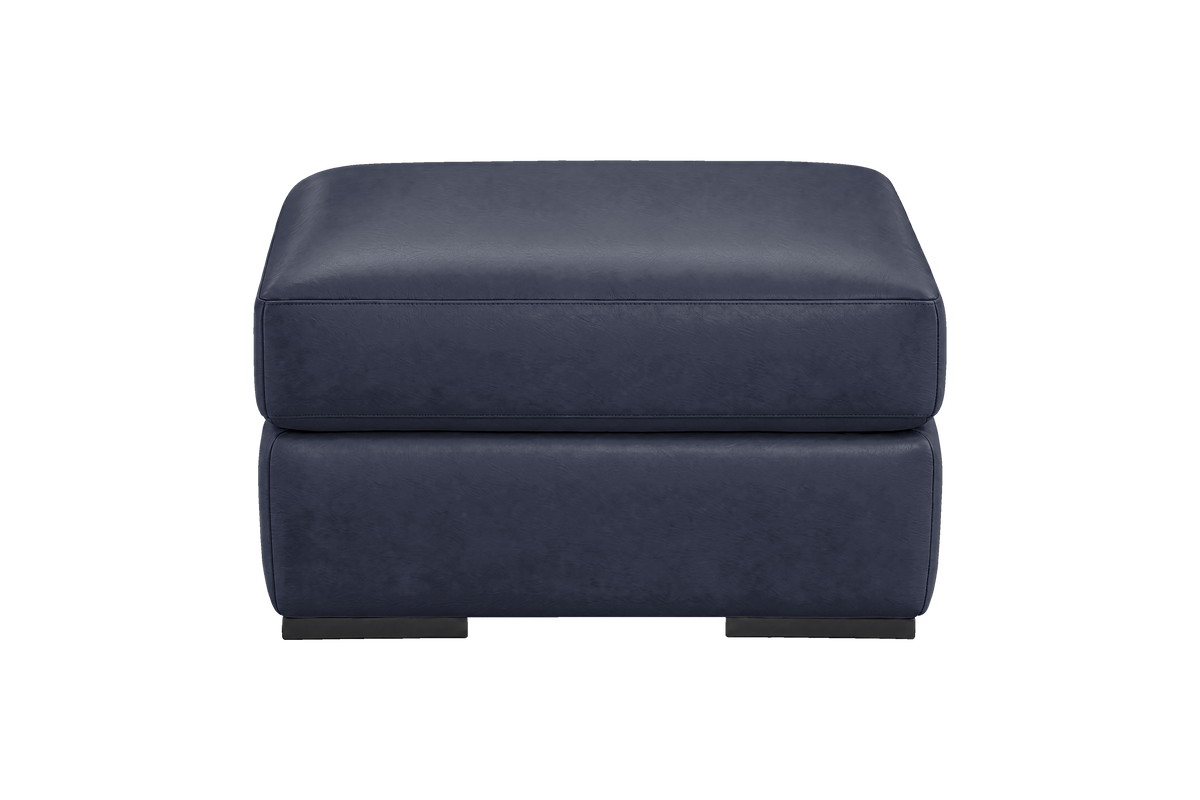 Caro Footstool in Momo Midnight