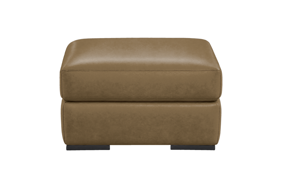 Caro Footstool in Momo Olivia