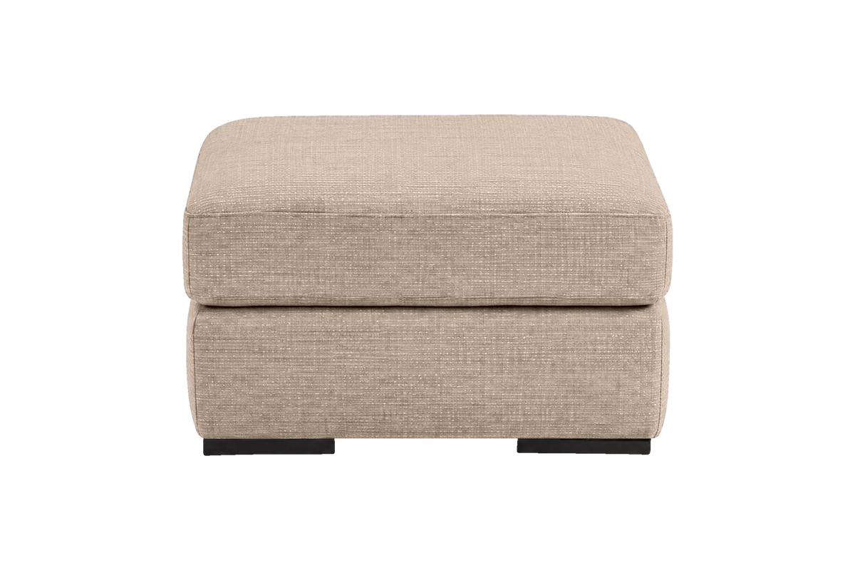 Caro Footstool in Roni Pine Nut
