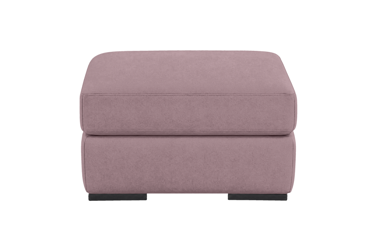 Caro Footstool in Fresco Saint-Tropez