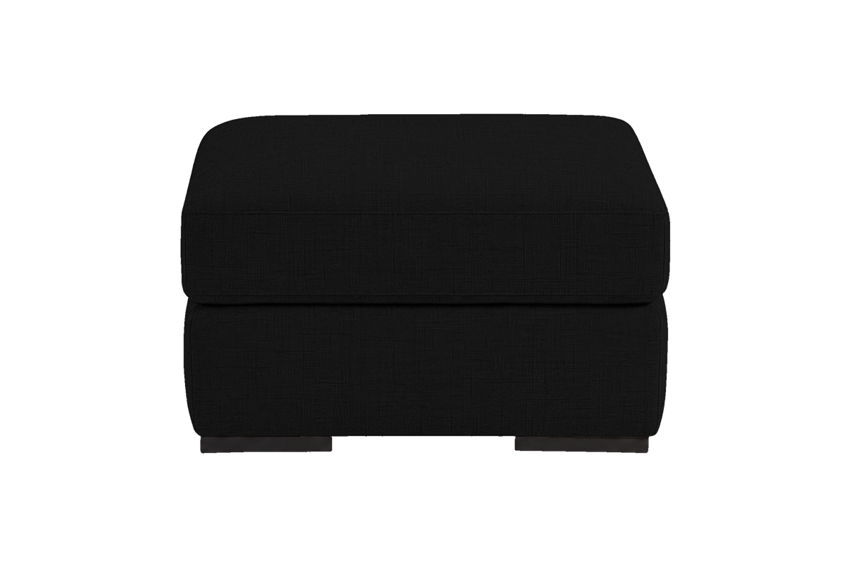 Caro Footstool in Mosquito Yves