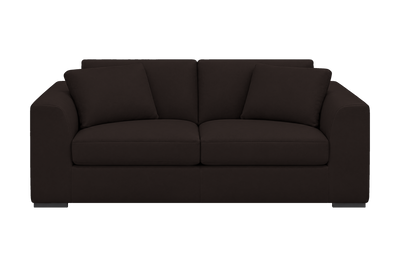 Caro Large Sofa in Dante Ebony